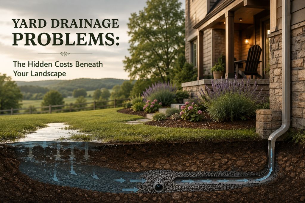 Yard Drainage Problems: The Hidden Costs Beneath Your Landscape